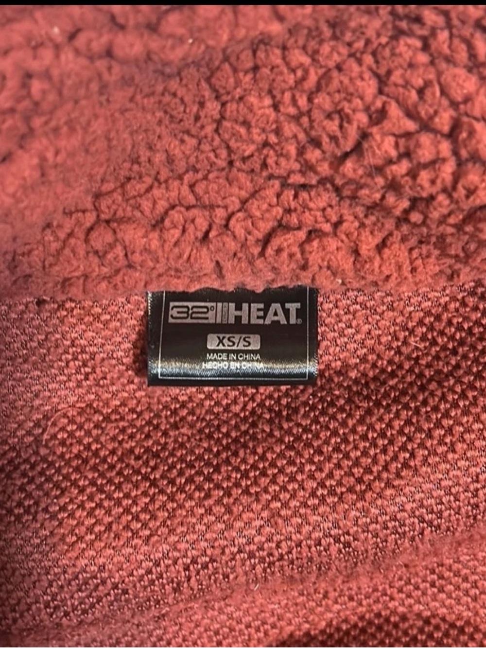 32 Degrees Rust Red Jacket - Picture 2 of 3